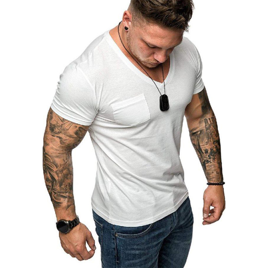 

Men's Casual Short Sleeve T-shirt