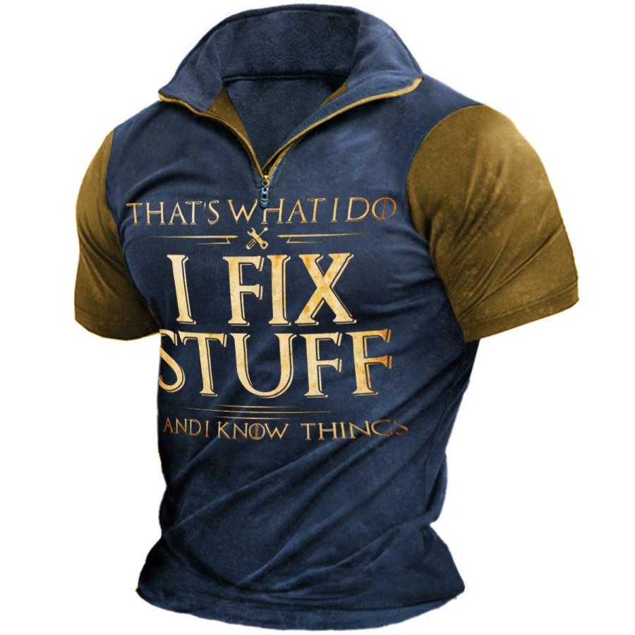 

Men's Vintage I FIX STUFF Short Sleeve T-Shirt