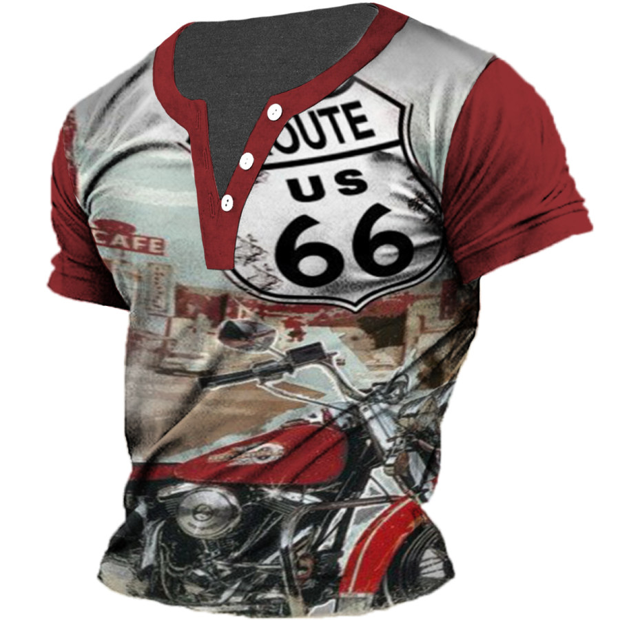

Men's Vintage Route 66 Short Sleeve T-Shirt