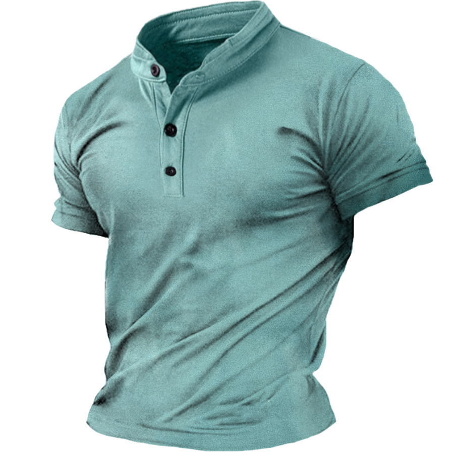 

Men's Vintage Henley T-Shirt