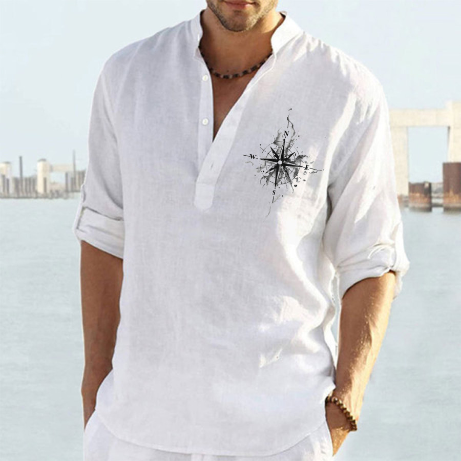 

Men's Vintage Compass Shirt