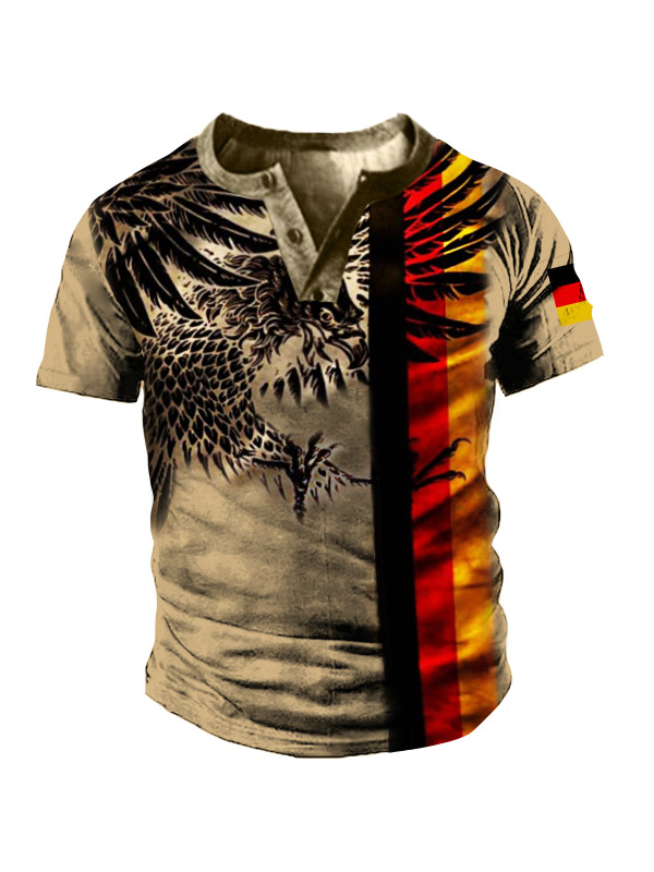 Men's Vintage German Eagle Short Sleeve T-Shirt