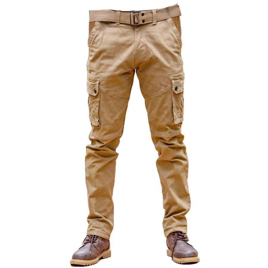 

Men's Vintage Multi-Pocket Cargo Pants