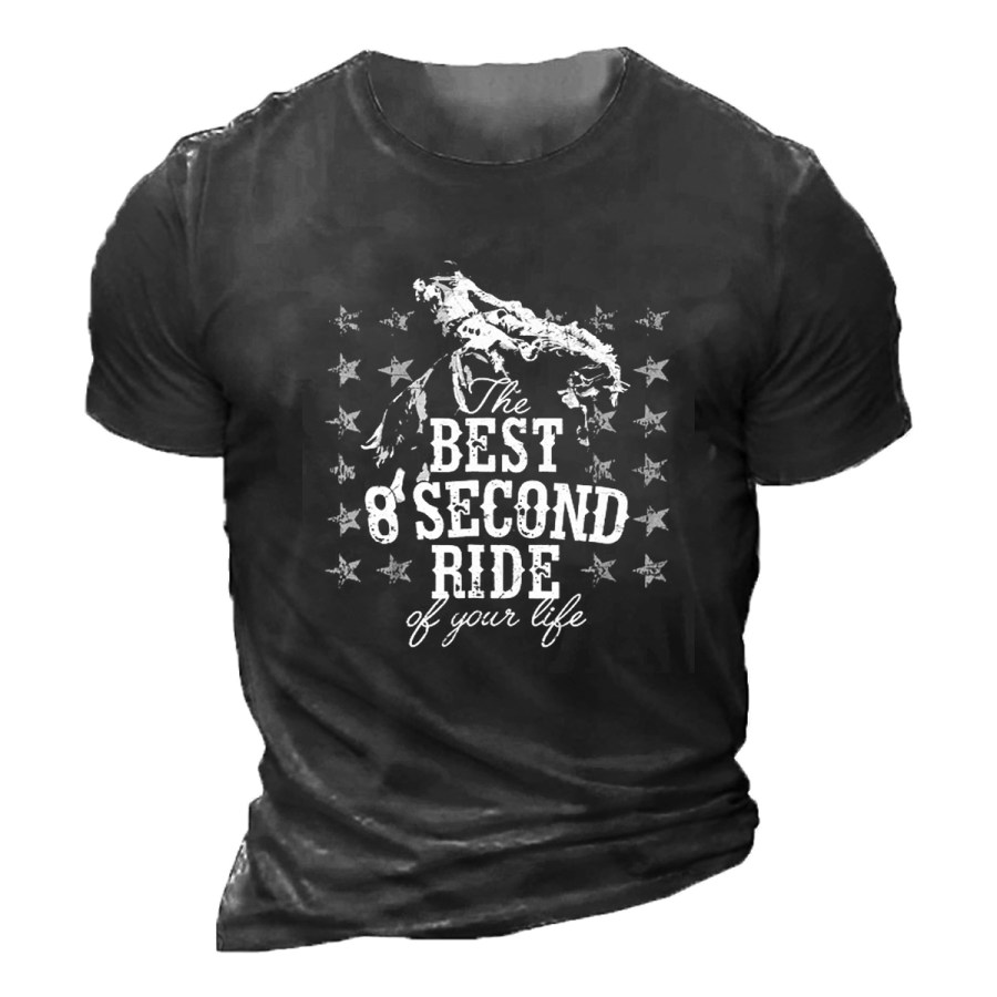 

Men's Vintage Best Henley Short Sleeve T-Shirt