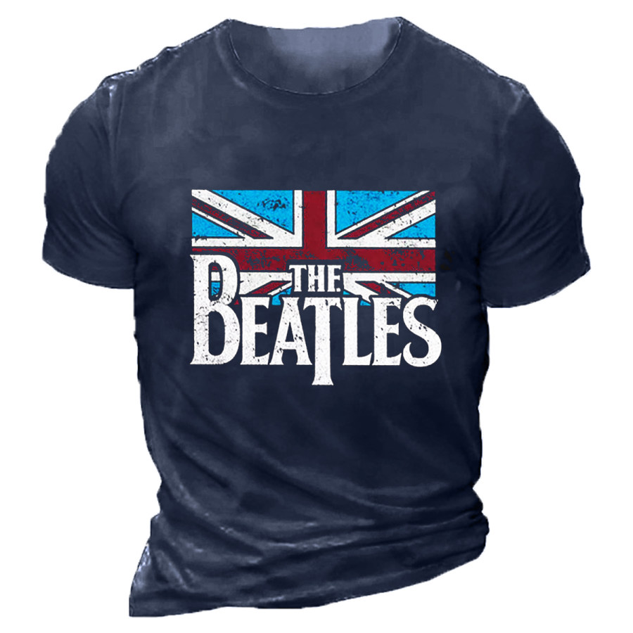 

Men's Vintage Beatles Short Sleeve T-Shirt