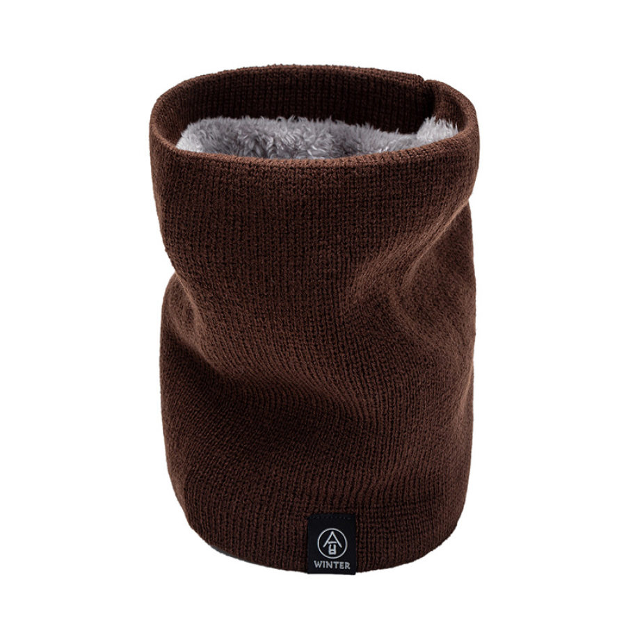 

Outdoor Plus Velvet Thick Knitted Collar