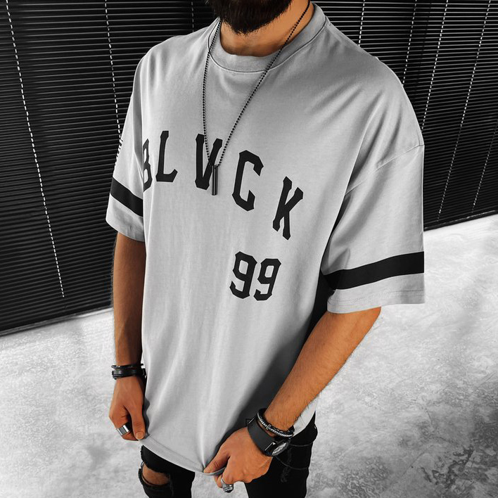 BLVCK Printed Short sleeved T shirt