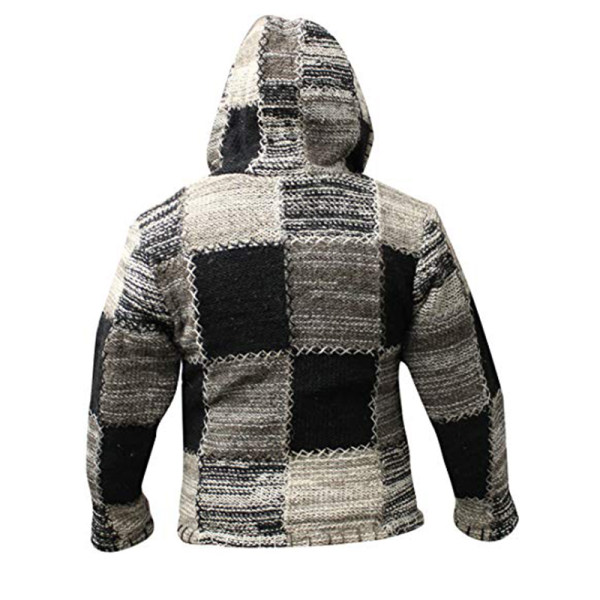 New Warm Hooded Jacket Knit Sweater Sweater Men - blaroken.com