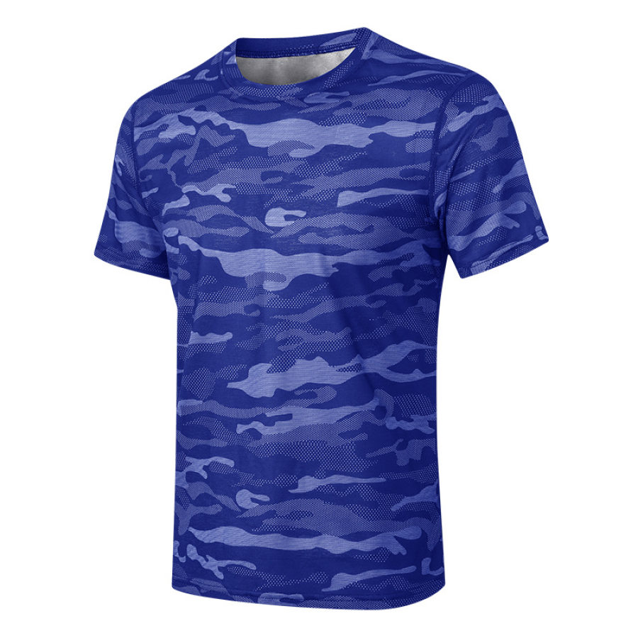 

Men's running fitness training quick-drying T-shirt
