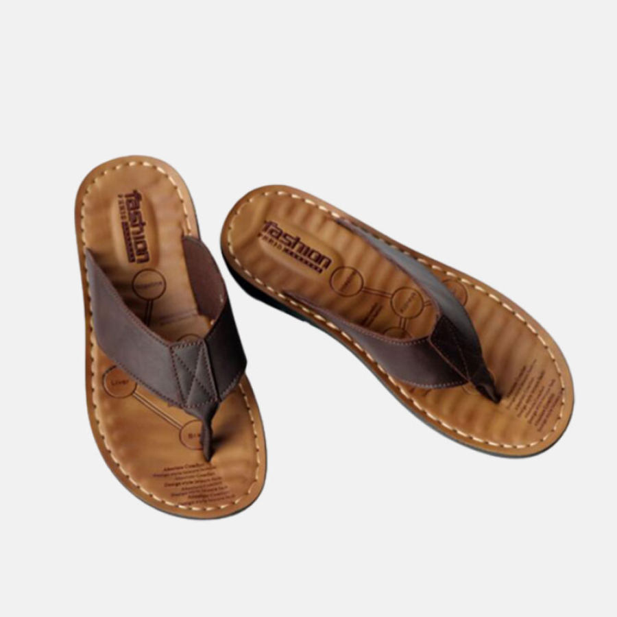 

Herren Leder Flip Flops