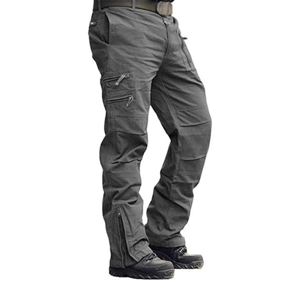 Mens casual large pocket trousers Outlet