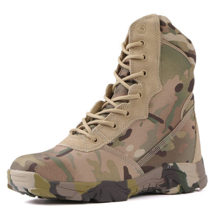 Outdoor high-top combat tactical boots