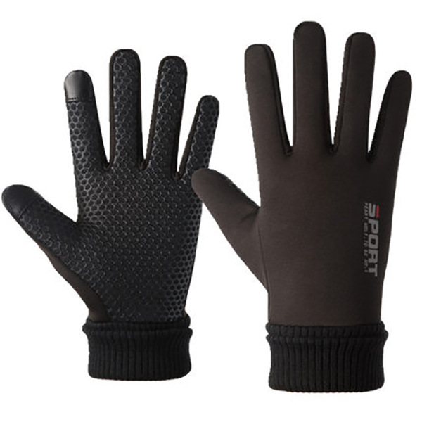 Men's Outdoor Warm And Chic Waterproof Cycling Gloves