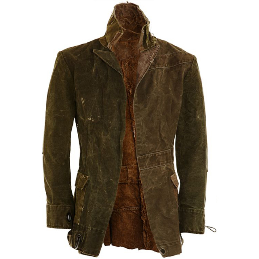 

Men's retro industrial style outdoor jacket