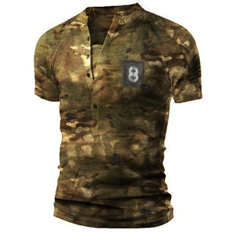 

Mens outdoor sports quick-drying tactics T-shirt