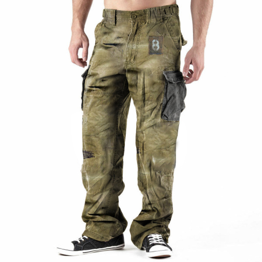 

Mens Outdoor Wear-resistant Military Trousers