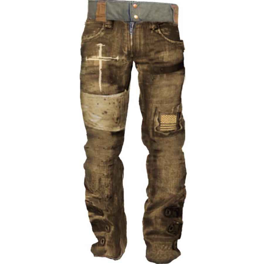 

Mens Outdoor Wear-Resistant Military Trousers