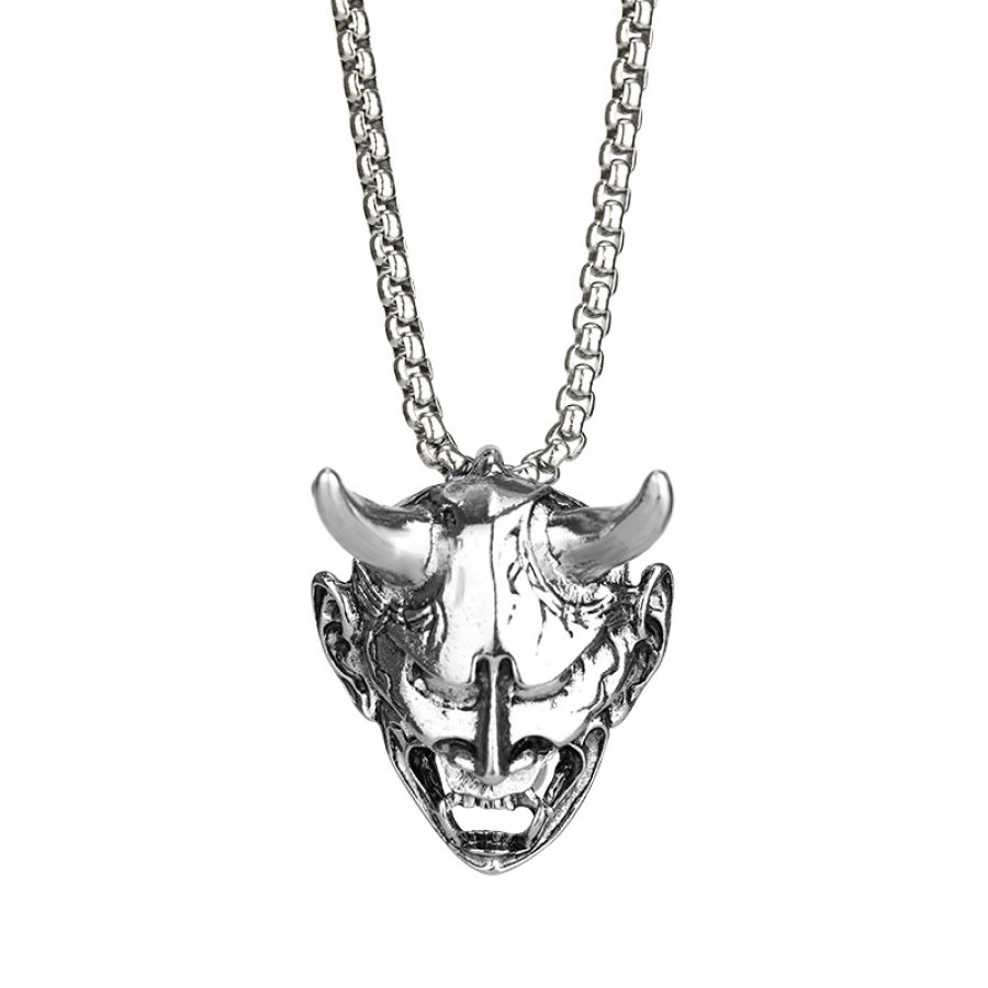 

Ghost Triangle Prajna Hip Hop Hanging Necklace
