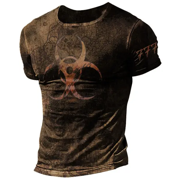 Mens Resident Evil Assassin Creed Printing Tactical Top - Senttea.chimpone.com 