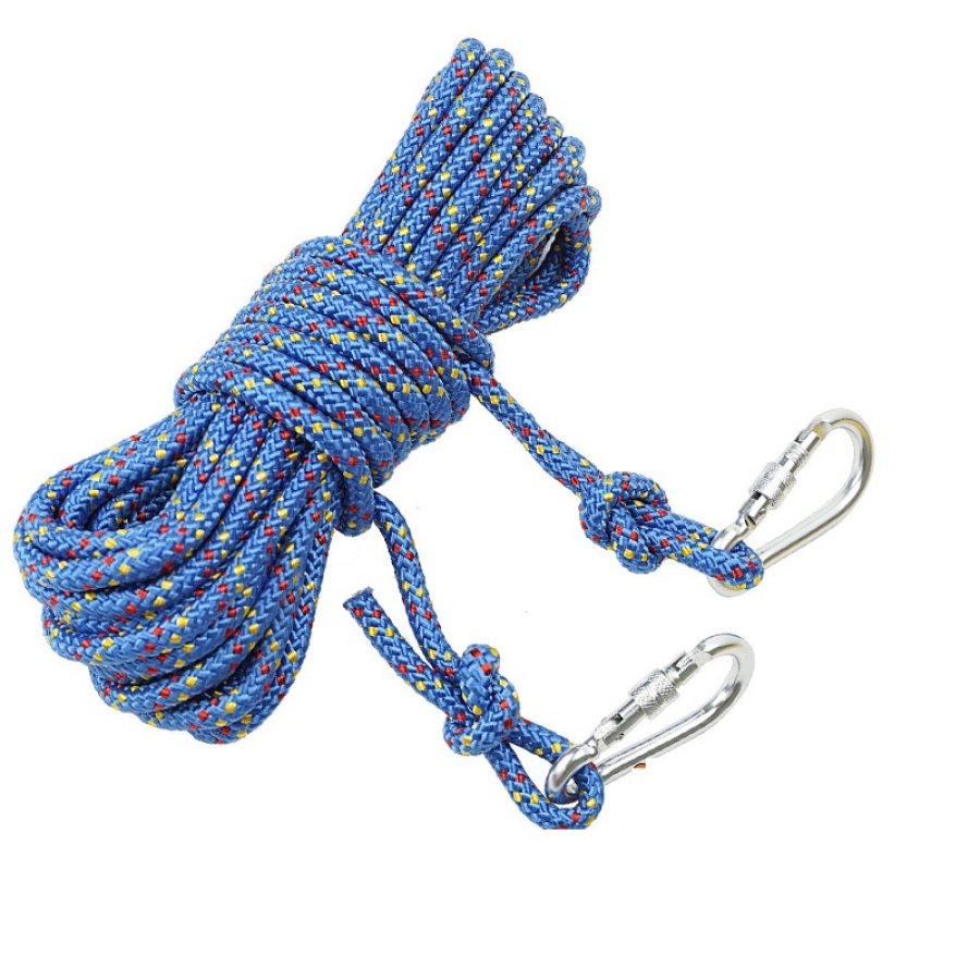 

Outdoor climbing lifeline climbing rock climbing rope rescue nylon rope 6mm