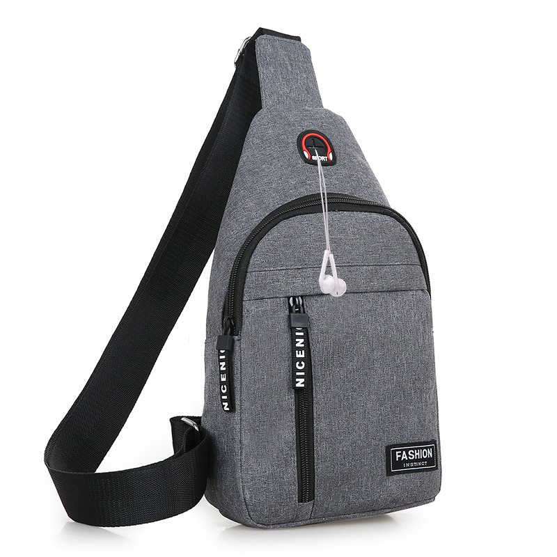 Fashion Mens Outdoor Sports Chic Canvas Messenger Bag