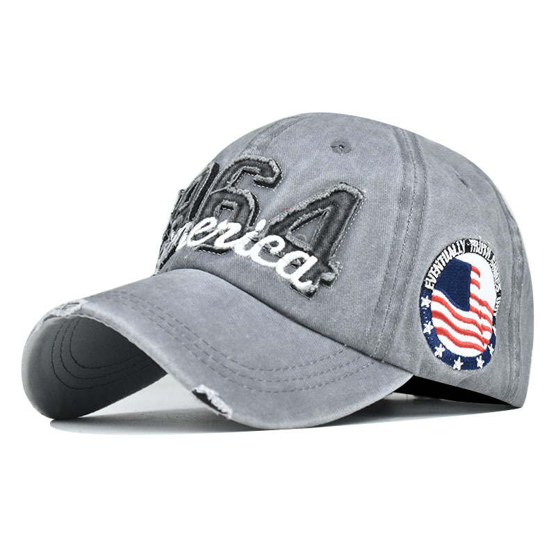 Mens Outdoor 1964 Embroidery Chic America Baseball Cap