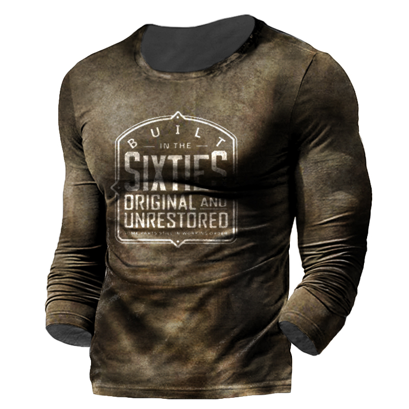 Men's Outdoor Tactical Motor Chic Racing Long Sleeve T-shirt
