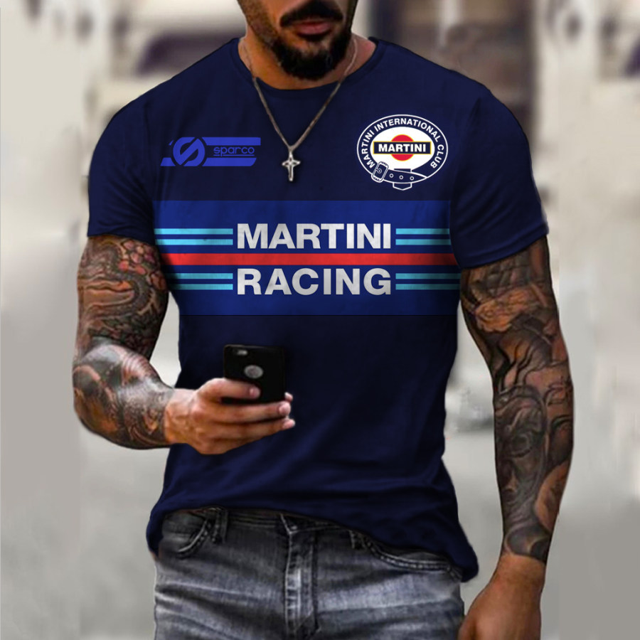 

Men's Retro Martini Racing T-Shirt