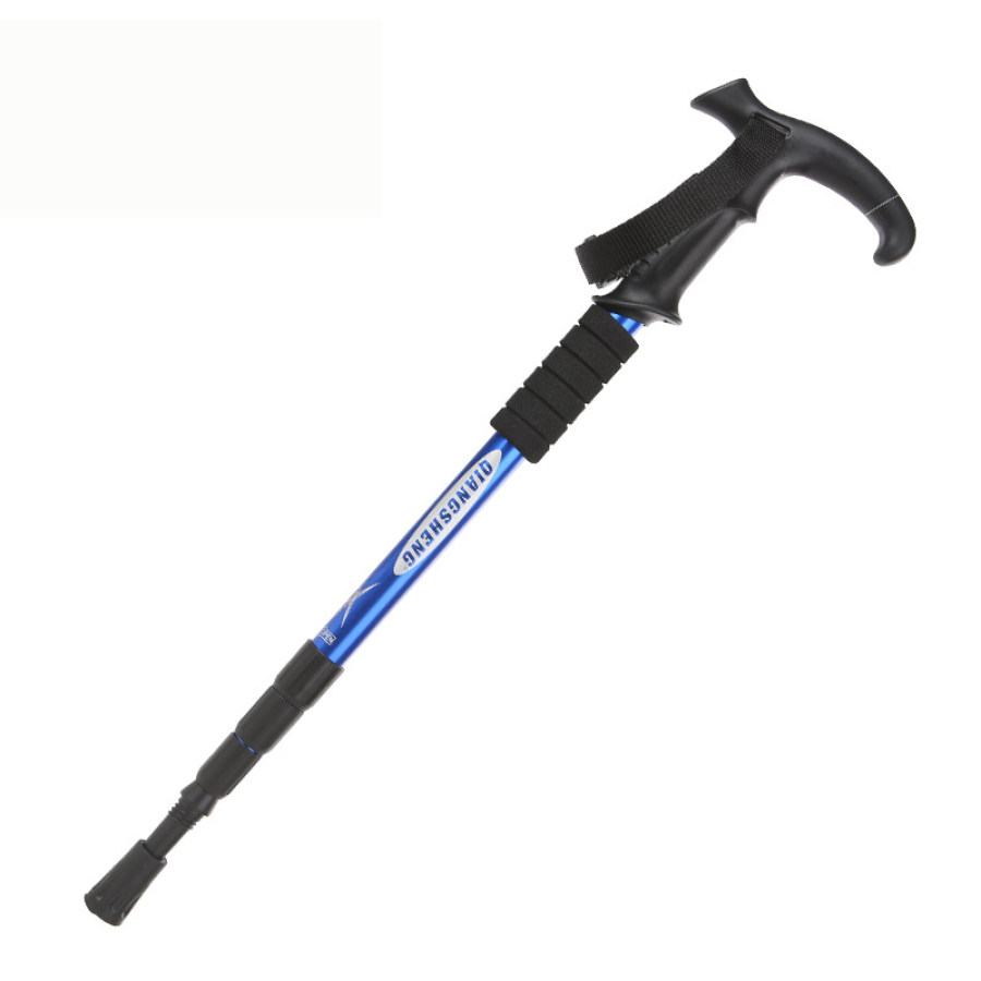 

Outdoor Four-section T-handle Pole Aluminum Alloy Telescopic