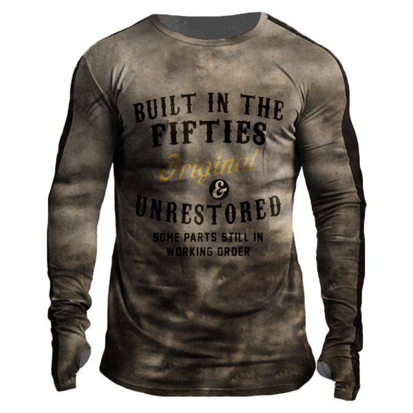 Men Shirt Built In The Fifties Original Unrestored - Blaroken.com
