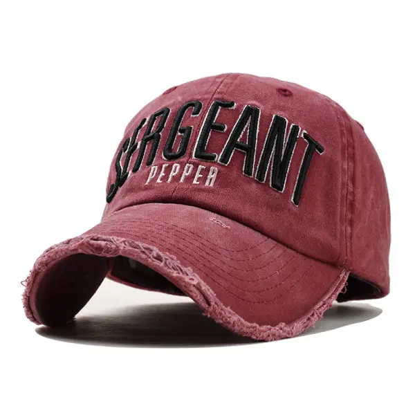 Three-Dimensional Embroidery Letters Baseball Cap - Mosaicnew.com 