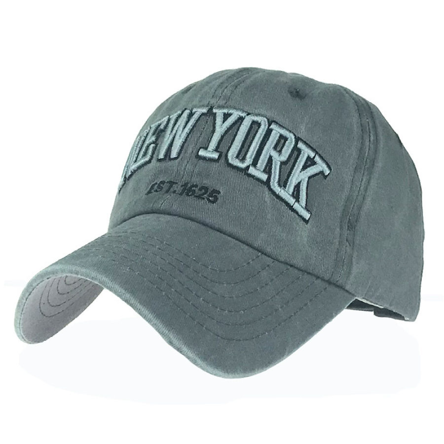 

Vintage Cotton "New York City" Caps Washed Adjustable Baseball