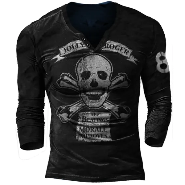 Men's Outdoor Ripstop Pure Black Cotton V-neck T-shirt - Styletaken.chimpone.com 