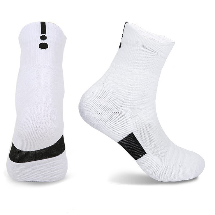 Men's Thick Towel Bottom Chic Sweat-absorbent Breathable Sports Socks