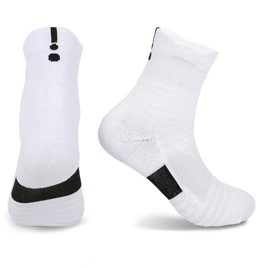 

Men's Thick Towel Bottom Sweat-absorbent Breathable Sports Socks