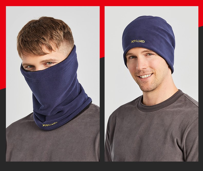 Men's Double-sided Baotou Warm Chic Multifunctional Windproof Mask Bib Hat