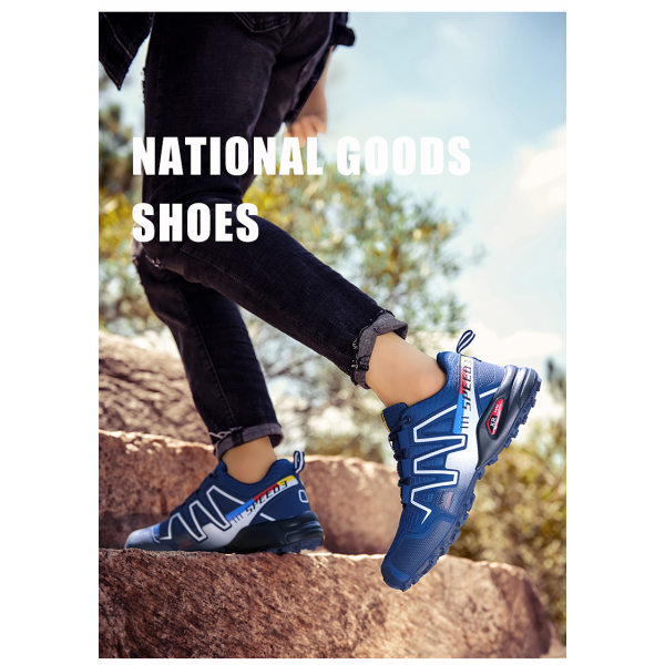 Men's Nonslip Soft Outdoor Crosscountry Hiking Shoes