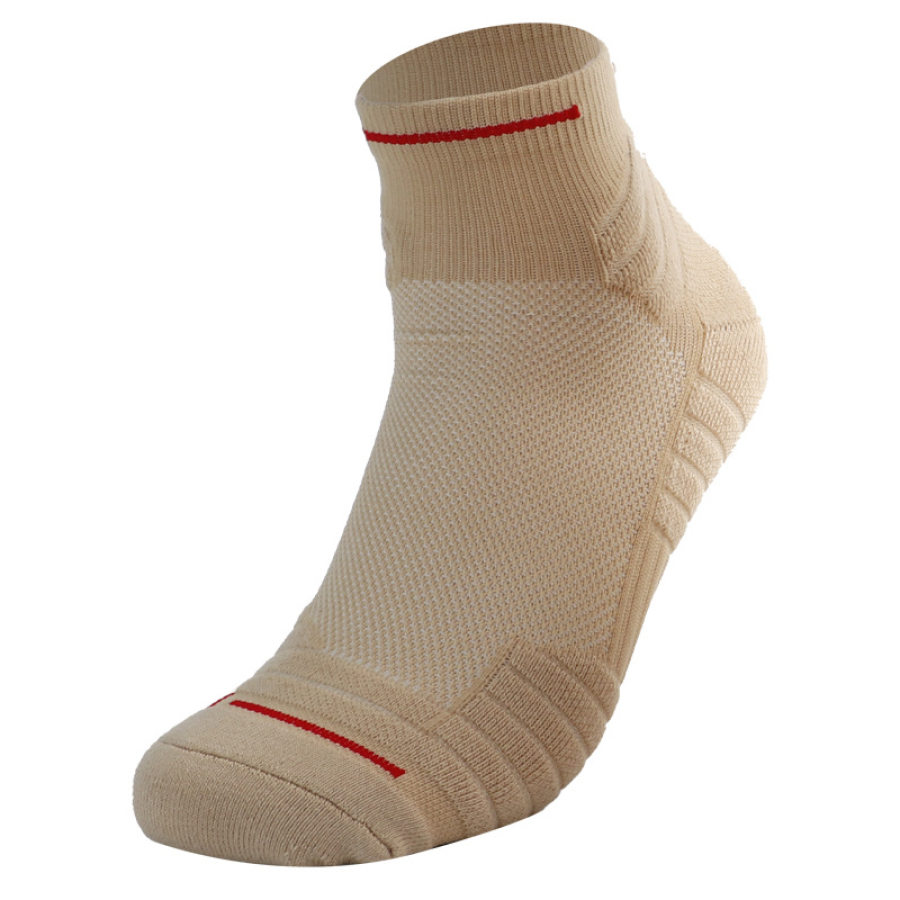 Men's Mid-tube Thick Towel Bottom Shock Absorption Sports Socks