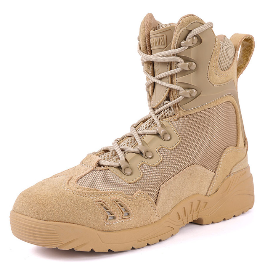 

Men's High-top Wear-resistant Shock Absorption Tactical Boots Outdoor Sports Boots