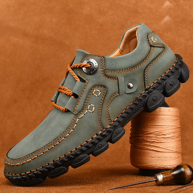 Men's Lace Up Soft Chic Hand Casual Shoes