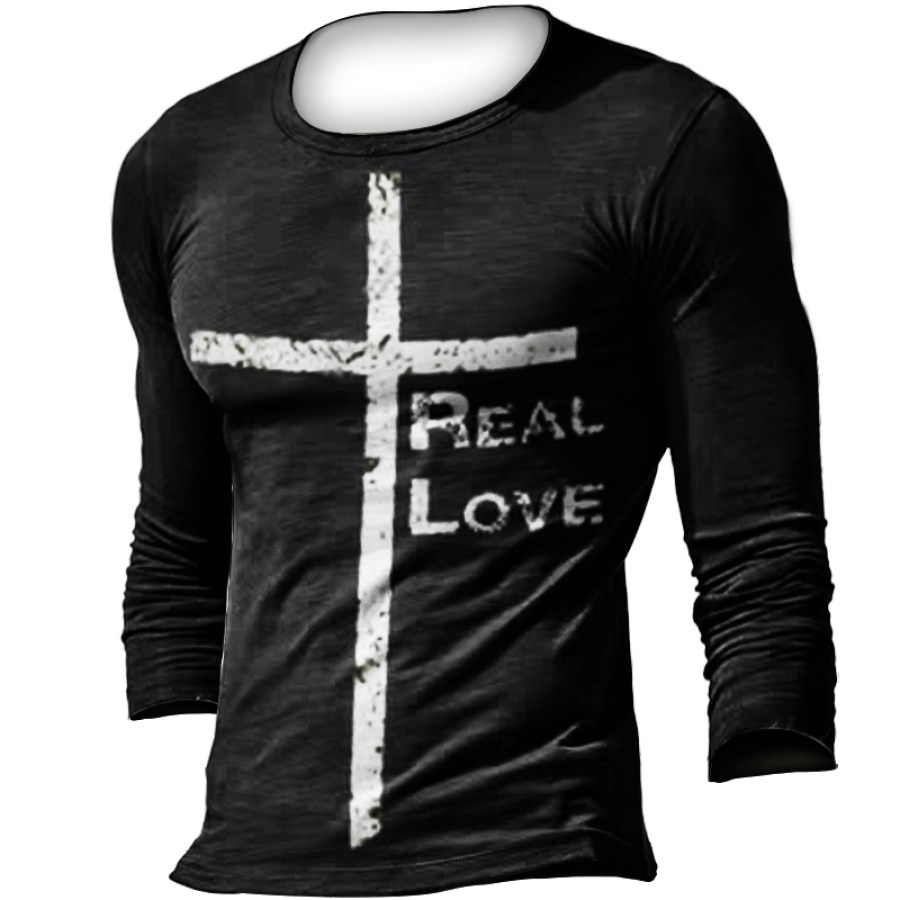 

Men's Outdoor Retro Cross Tactical Casual T-Shirt