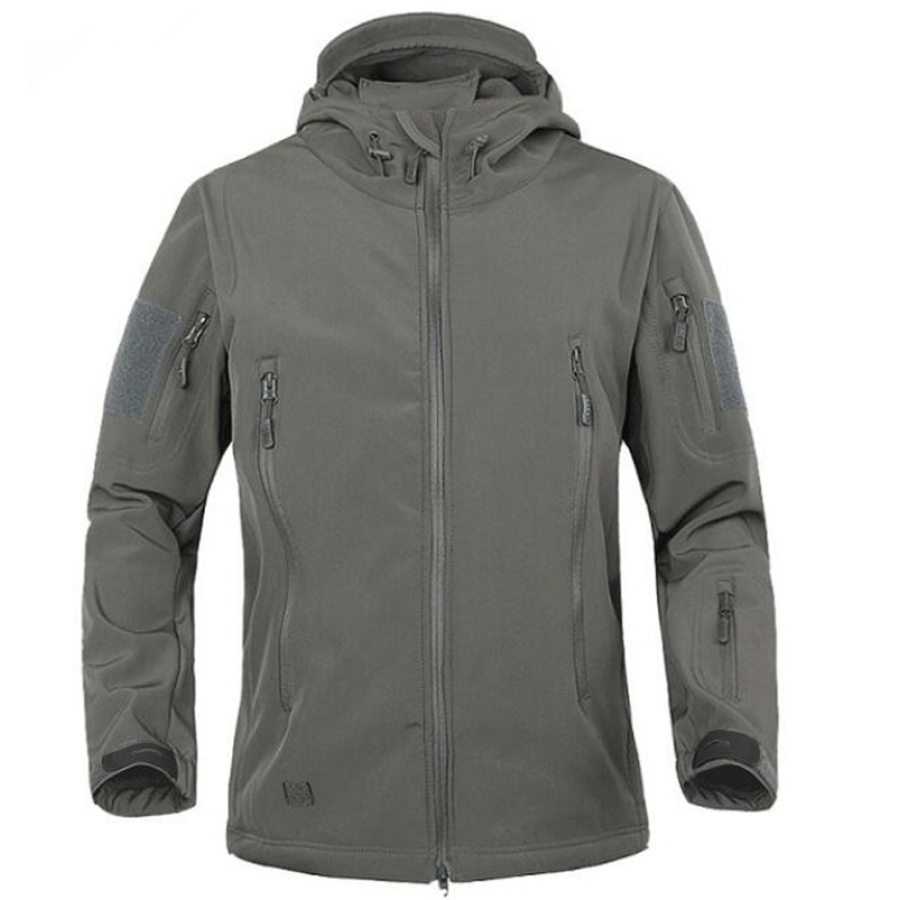 

Men's Outdoor Plus Velvet Tactical Jacket Coat Mountaineering Suit
