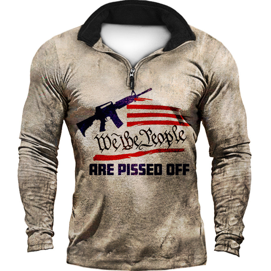 

We The People Are Pissed Off Men's Outdoor Sweatshirt