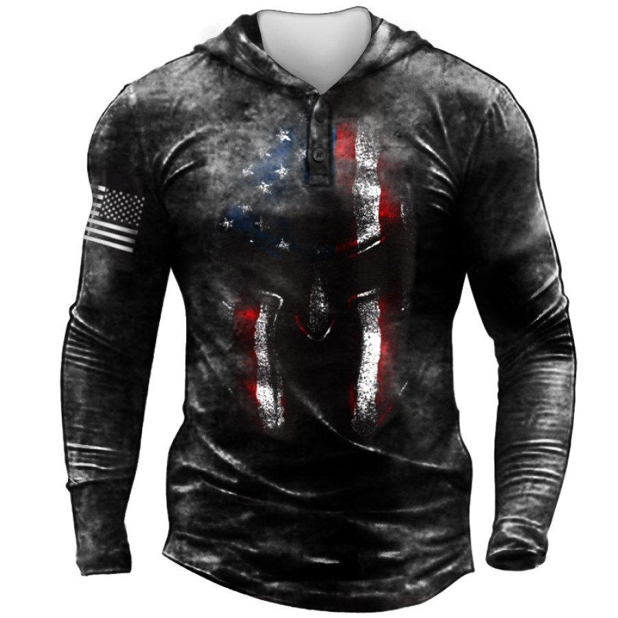 

American Spartan Warriors Retro Hoodie