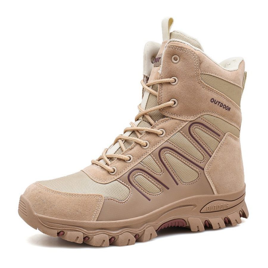 

Men's Breathable Protective High-top Outdoor Tactical Military Boots