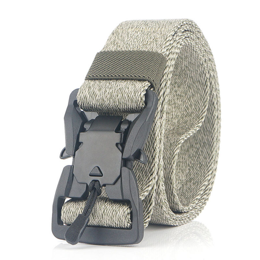 

Outdoor Sports Magnetic Buckle Canvas Tactical Belt