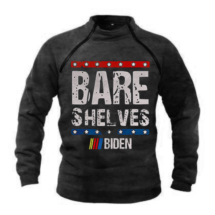 

Men's Bare Shelves Biden Printed Casual Sweatshirts