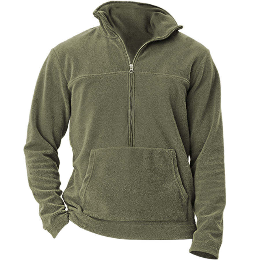 

Men's Outdoor Retro Fleece Warm Sweatshirt