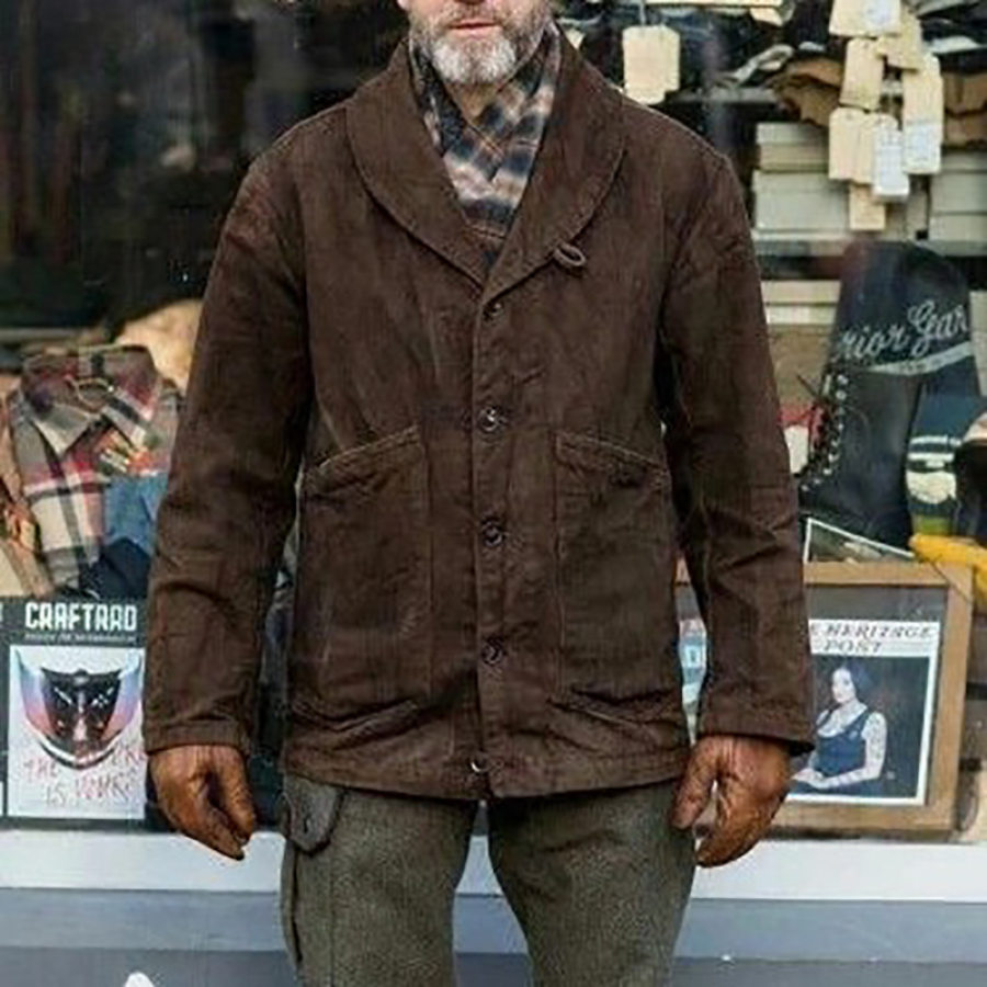 

Men's Retro Western Style Casual Jacket