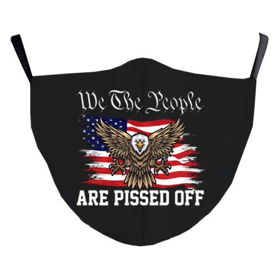 

We The People Are Pissed Off Printed Mask